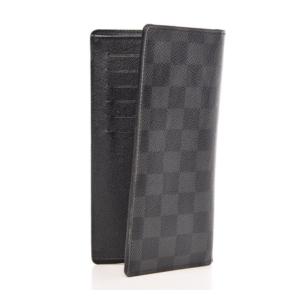 Louis Vuitton Damier Graphite Brazza Wallet Organizer 3 of 12