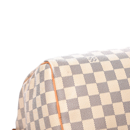 Louis Vuitton Damier Azur Speedy 30 12 of 18