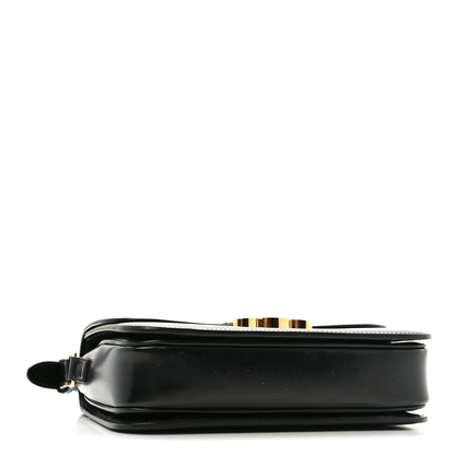 Celine Shiny Calfskin Medium Triomphe Black 4 of 15