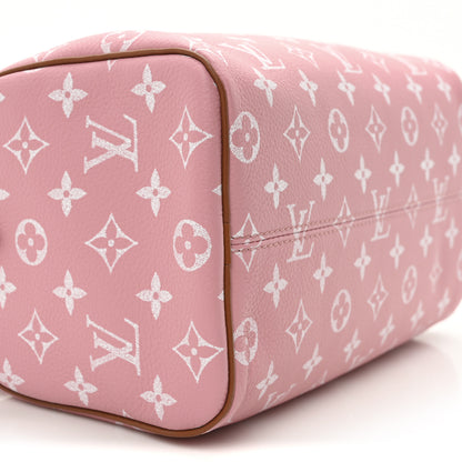 Louis Vuitton Calfskin Monogram Speedy P9 Bandouliere 25 Candy Pink Pink Sakura 10 of 11