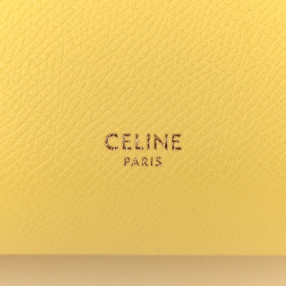 Celine Grained Calfskin Nano Belt Bag Citron 6 of 10