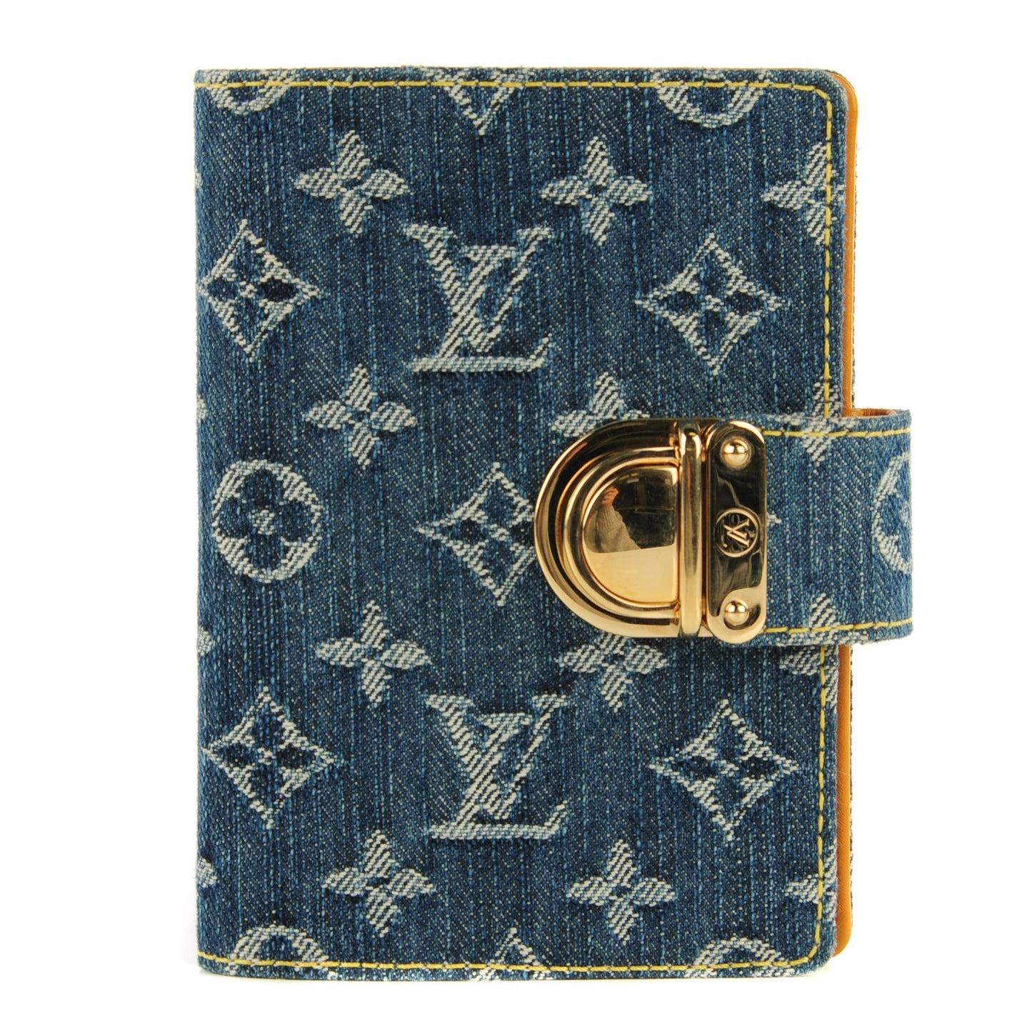 Denim Monogram Agenda PM