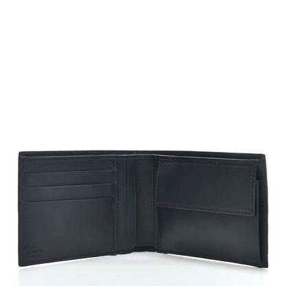 Gucci Microguccissima Bi-Fold Wallet Navy Blue 5 of 9