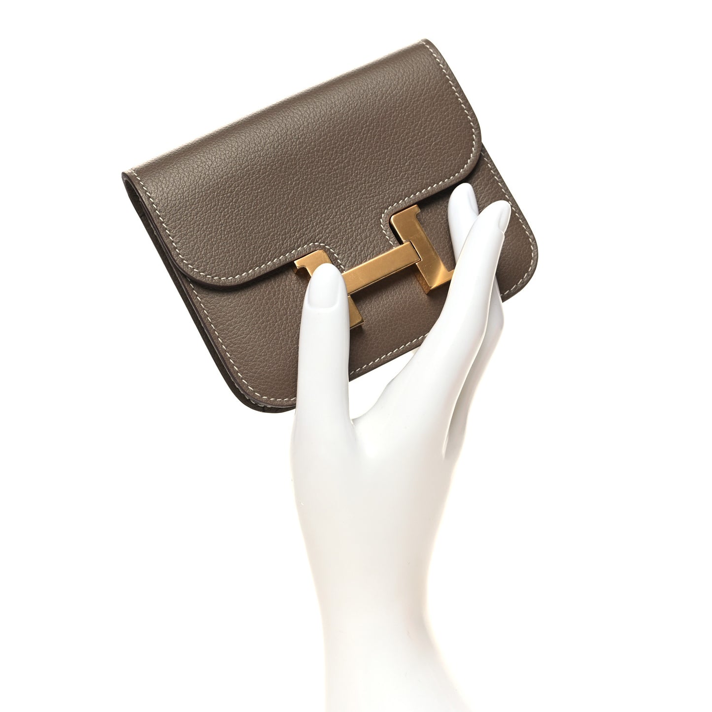 Evercolor Constance Slim Wallet Etoupe