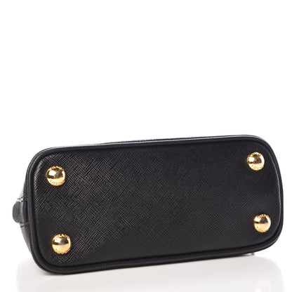 Prada Saffiano Lux Mini Promenade Tote Black 4 of 9