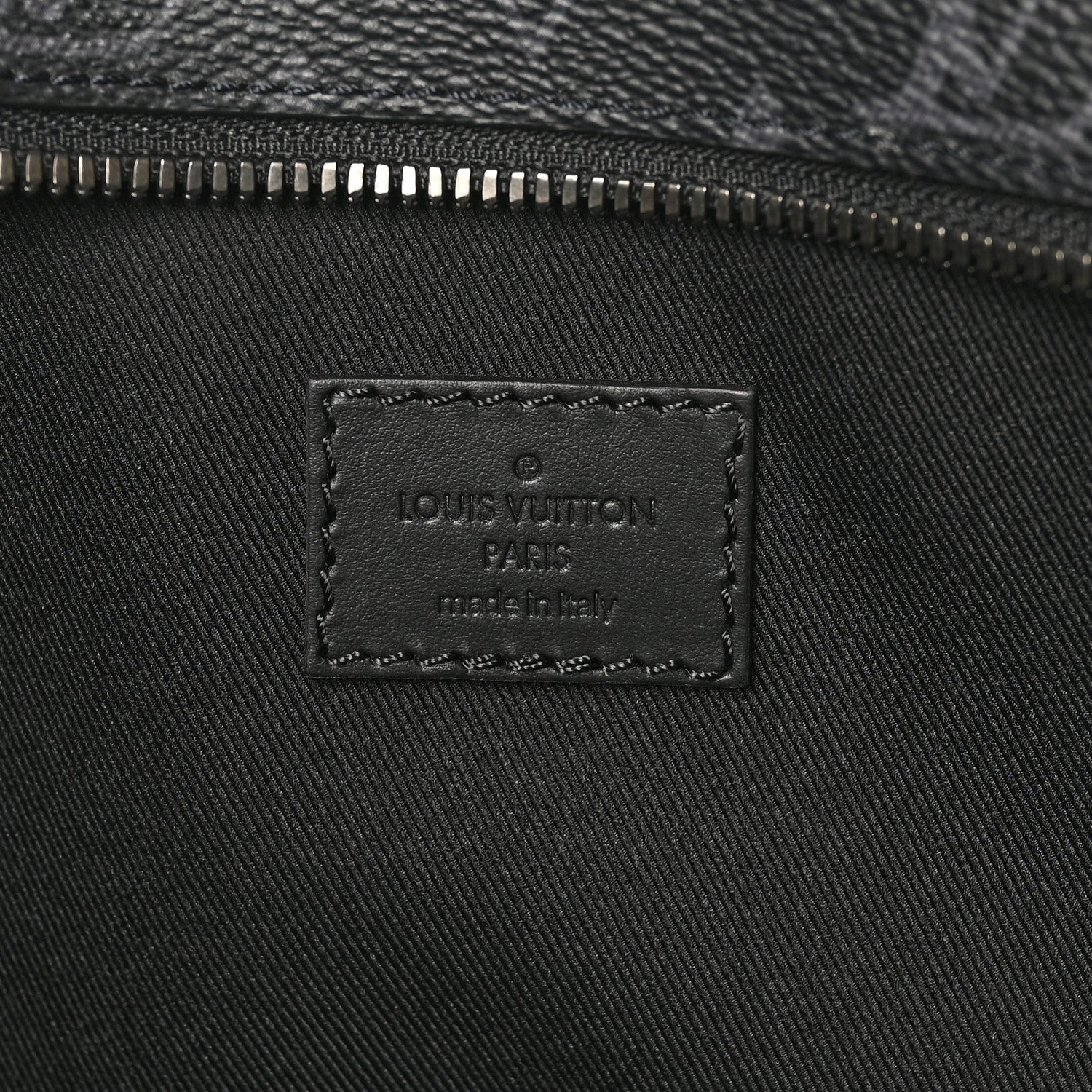 Louis Vuitton Monogram Eclipse Sac Plat Horizontal Zipper 1810747