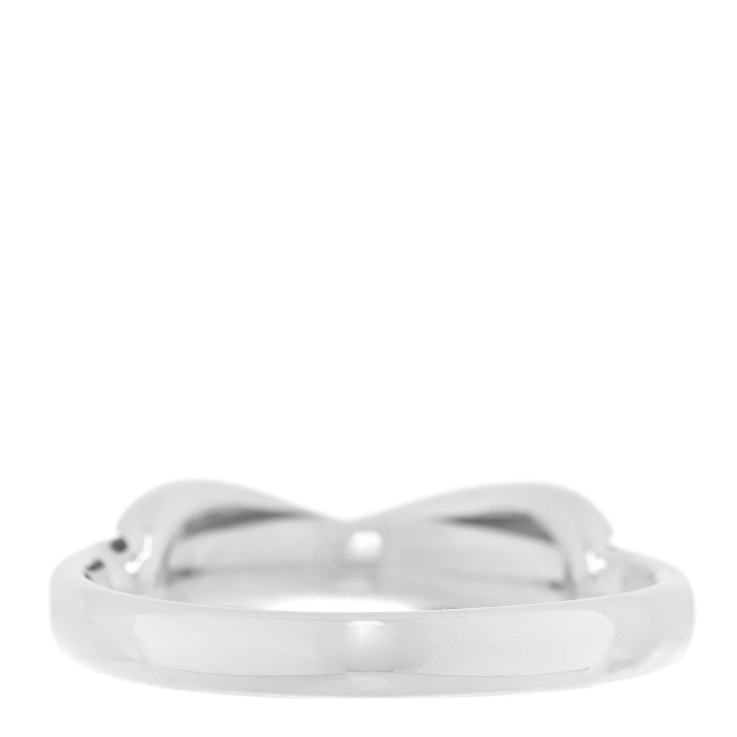 Tiffany Sterling Silver Infinity Ring 45 3.25 3 of 4
