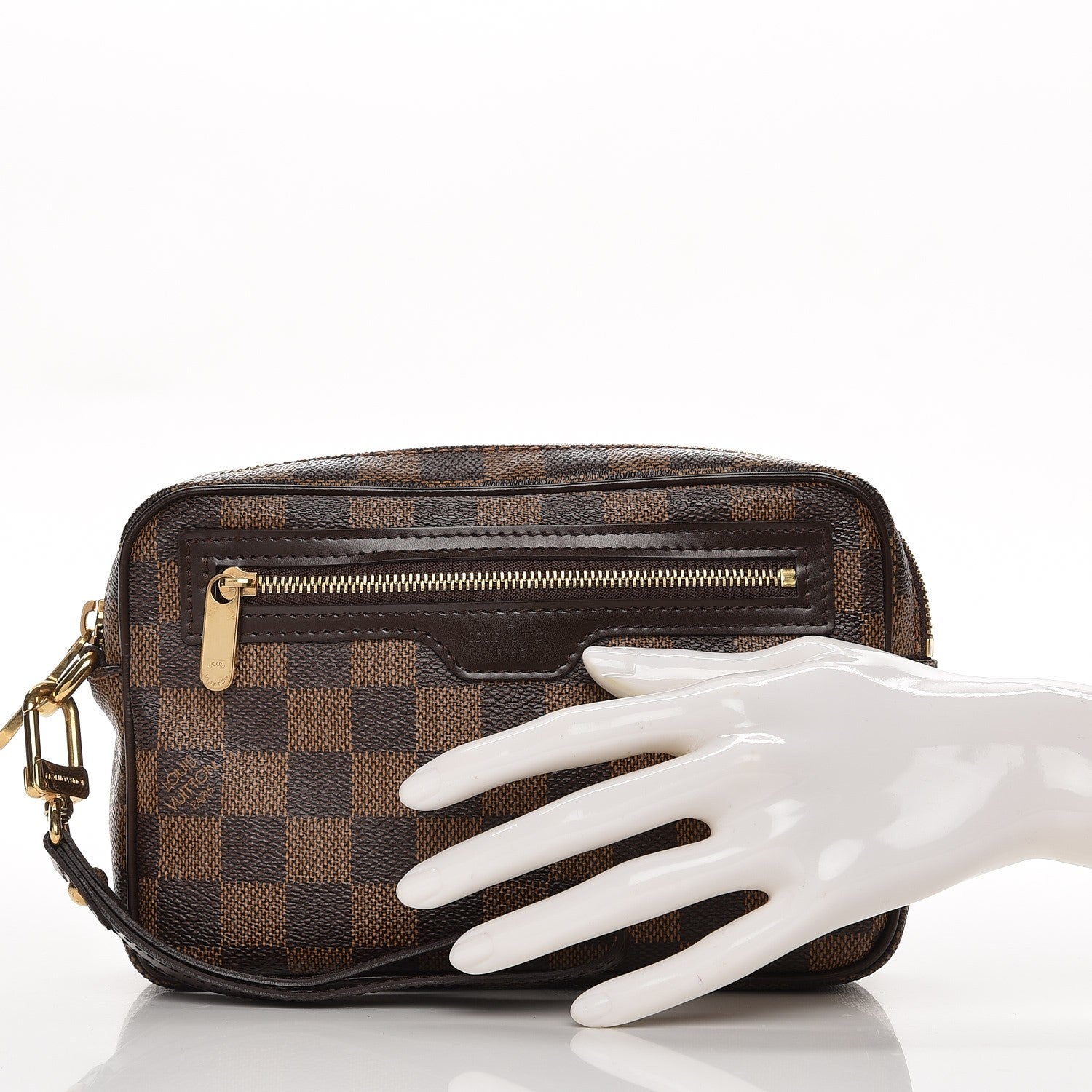 Louis Vuitton Damier Ebene Pochette Billets Macao 2 of 8