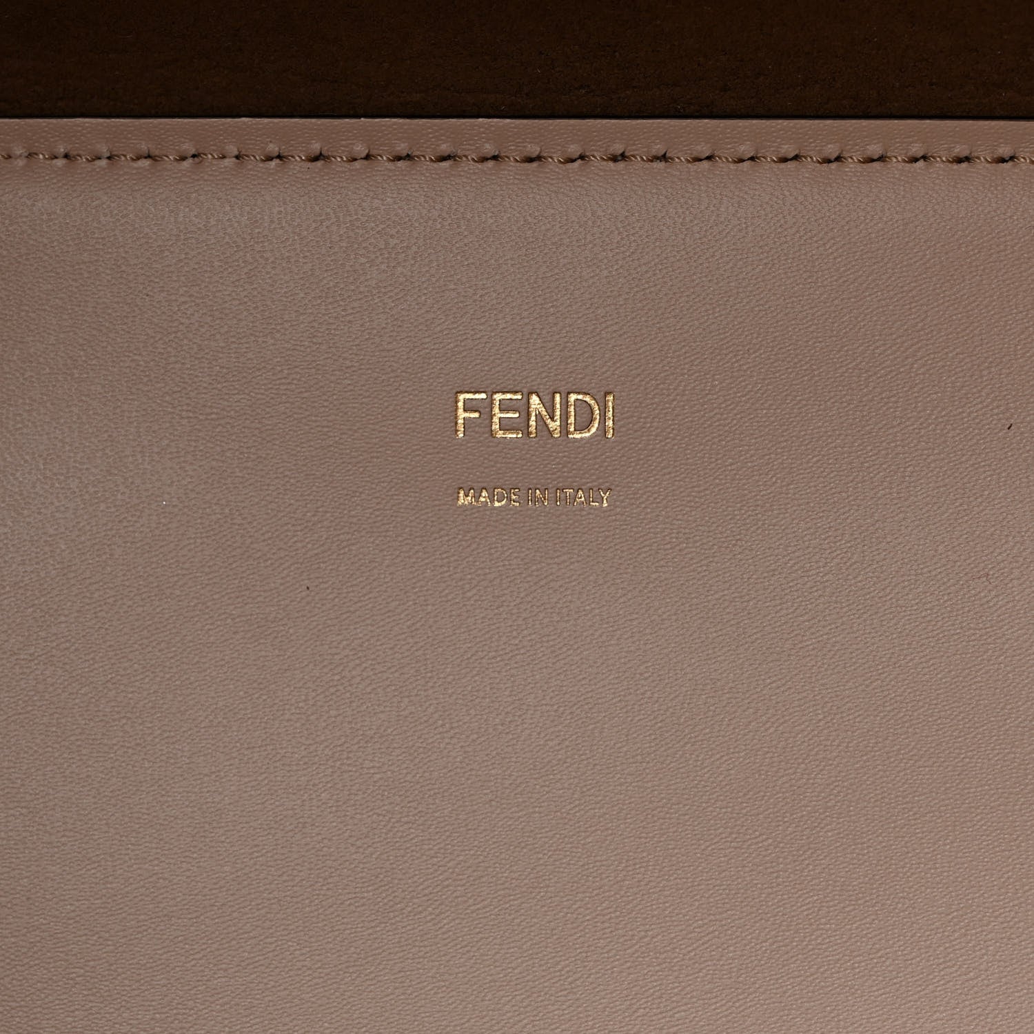 Fendi Vitello King Plexiglass Logo Embossed Medium Fendi Sunshine Shopper Tote Light Rose 6 of 10