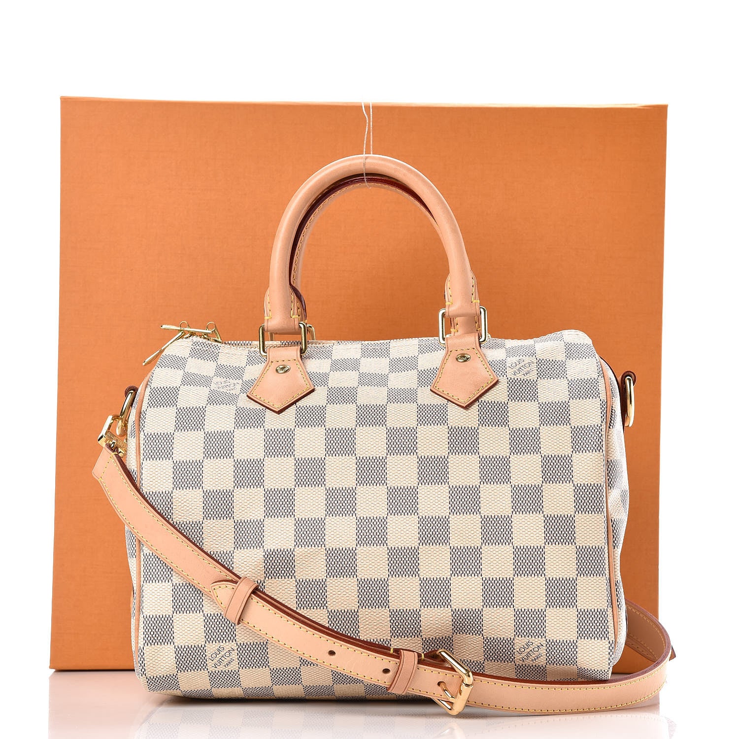 Louis Vuitton Damier Azur Speedy Bandouliere 25 11 of 11