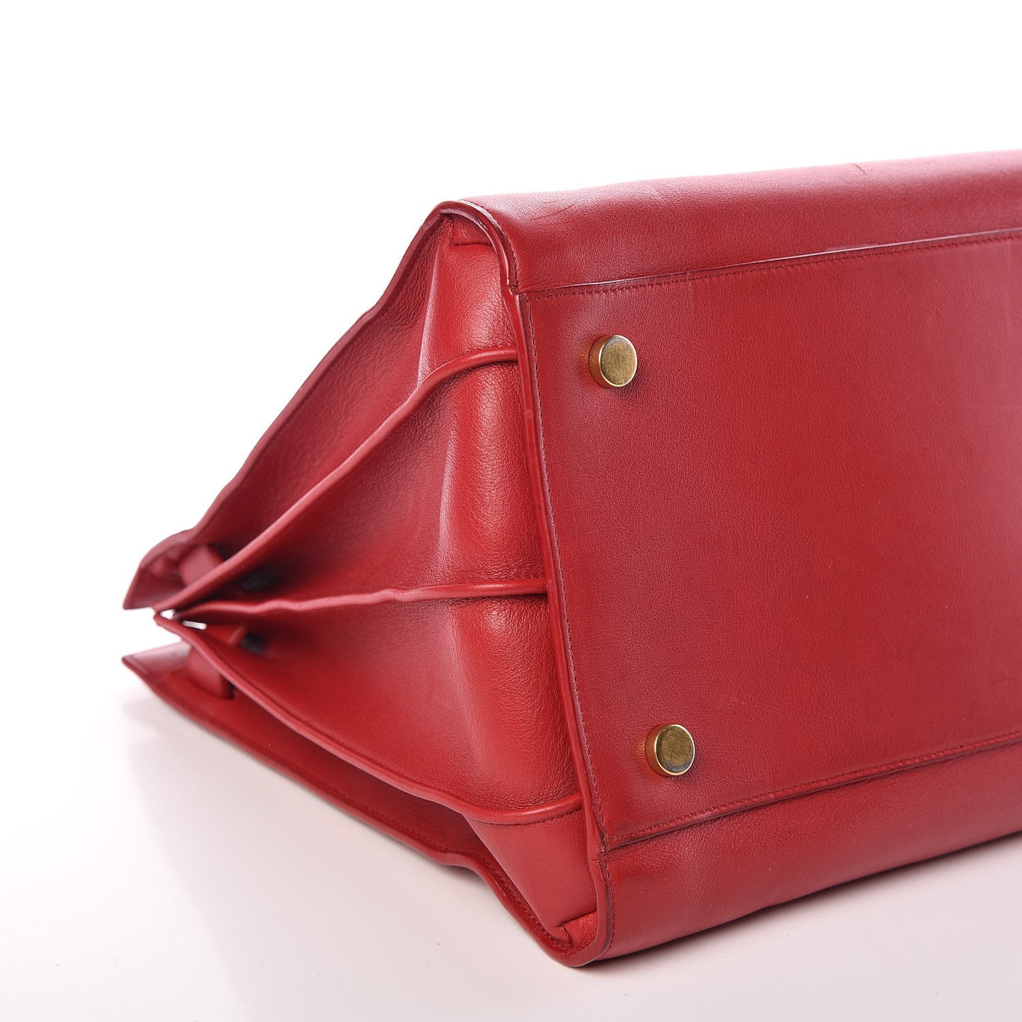 Calfskin Large Sac de Jour Carryall Rouge Orient