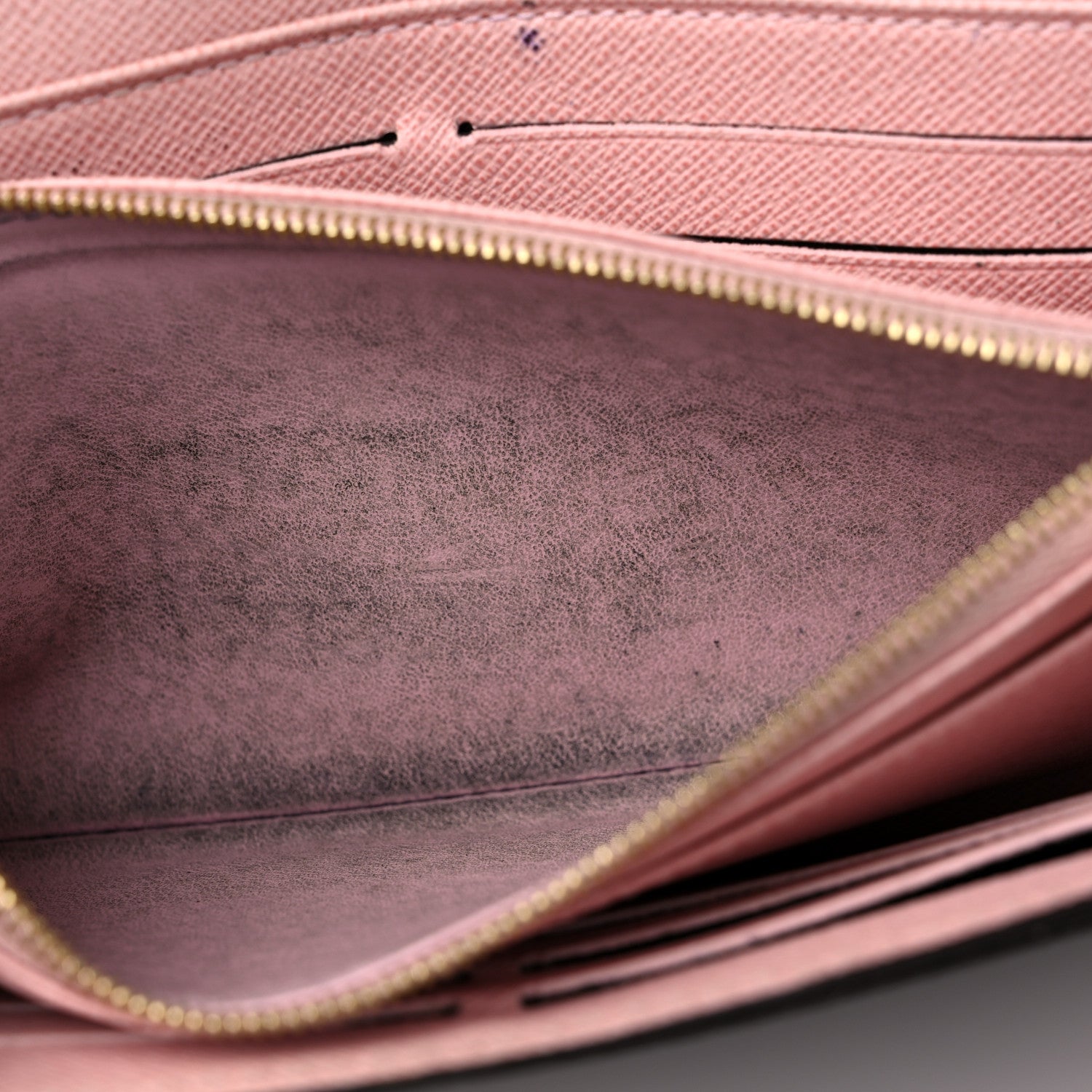 Louis Vuitton Damier Ebene Sarah Wallet NM Rose Ballerine 14 of 18