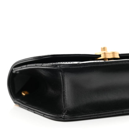 Chanel Calfskin Quilted Mini Coco Ring Flap Black 9 of 14