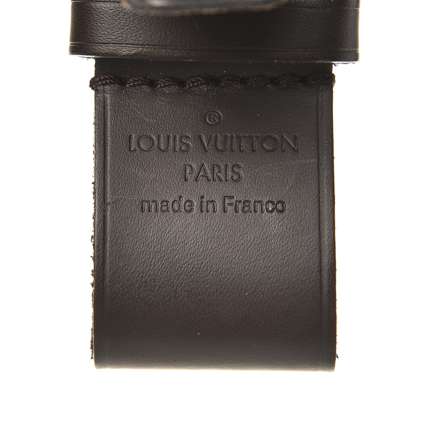 Calfskin Luggage Loop Ebene