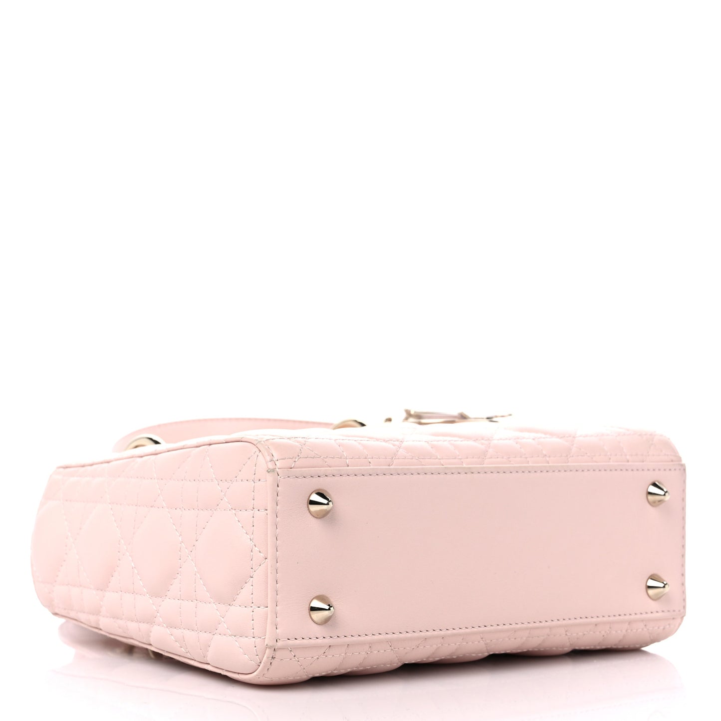 Lambskin Cannage Small My ABCDior Lady Dior Light Pink