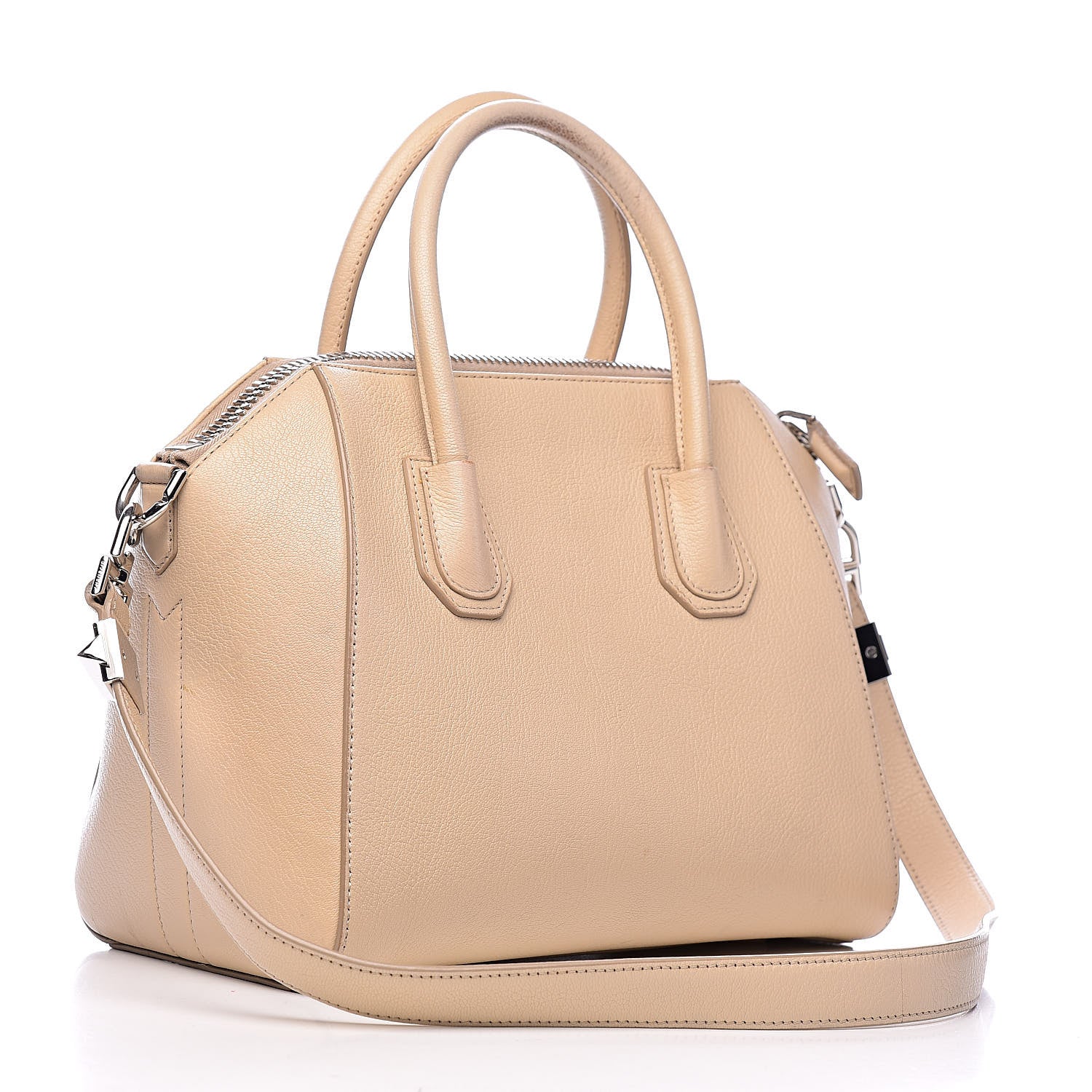 Givenchy Sugar Goatskin Small Antigona Beige Buff 3 of 17