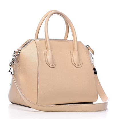 Givenchy Sugar Goatskin Small Antigona Beige Buff 3 of 17