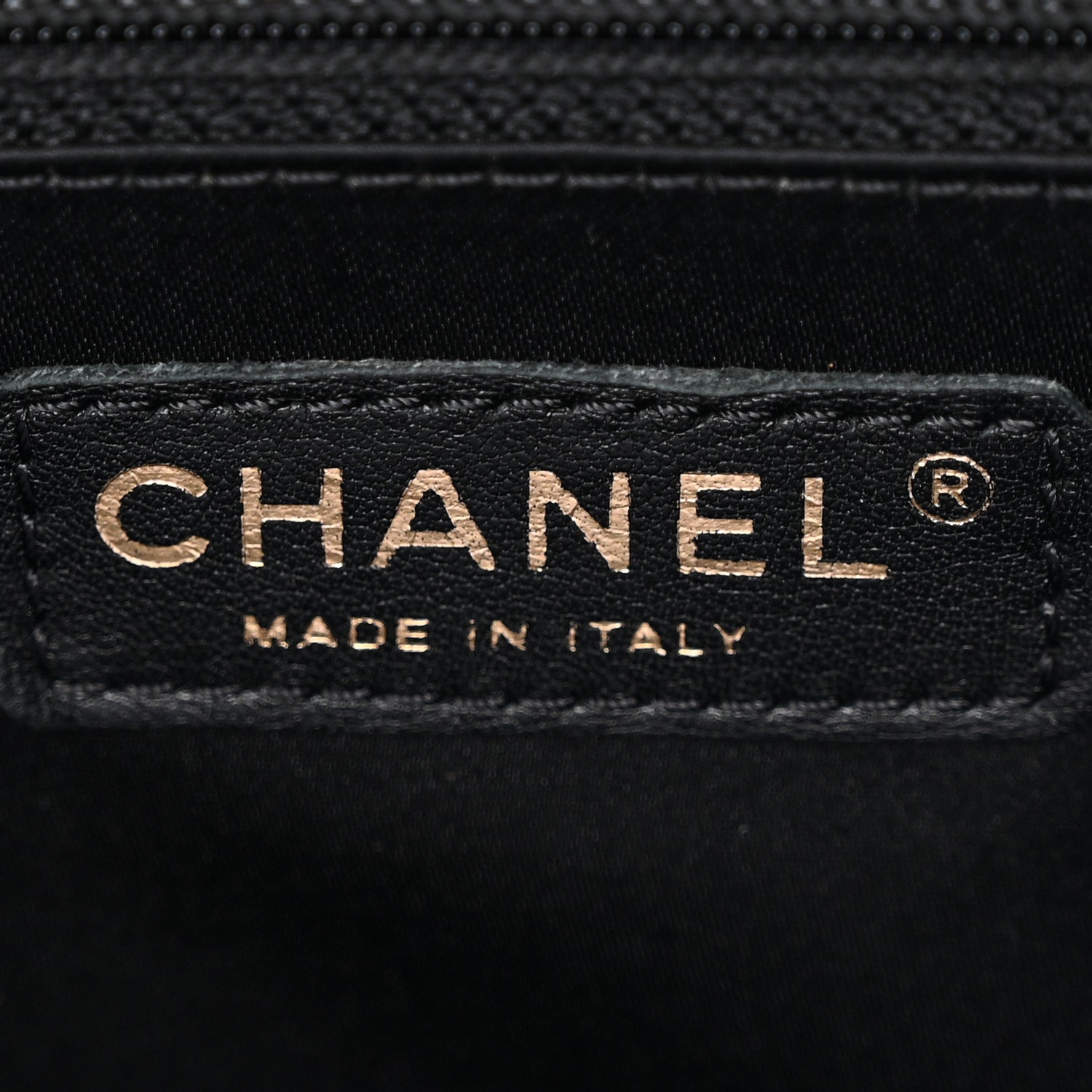 Chanel Caviar Quilted XL Grand Shopping Tote GST Black 6 of 10