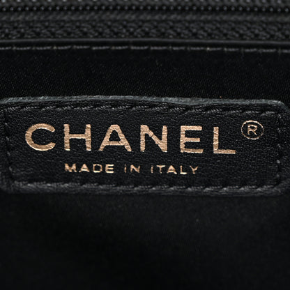 Chanel Caviar Quilted XL Grand Shopping Tote GST Black 6 of 10