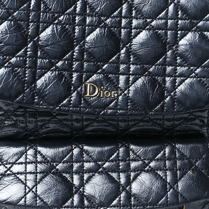 Christian Dior Ceramic Effect Deerskin Cannage Large Stardust Backpack Navy Blue 7 of 10