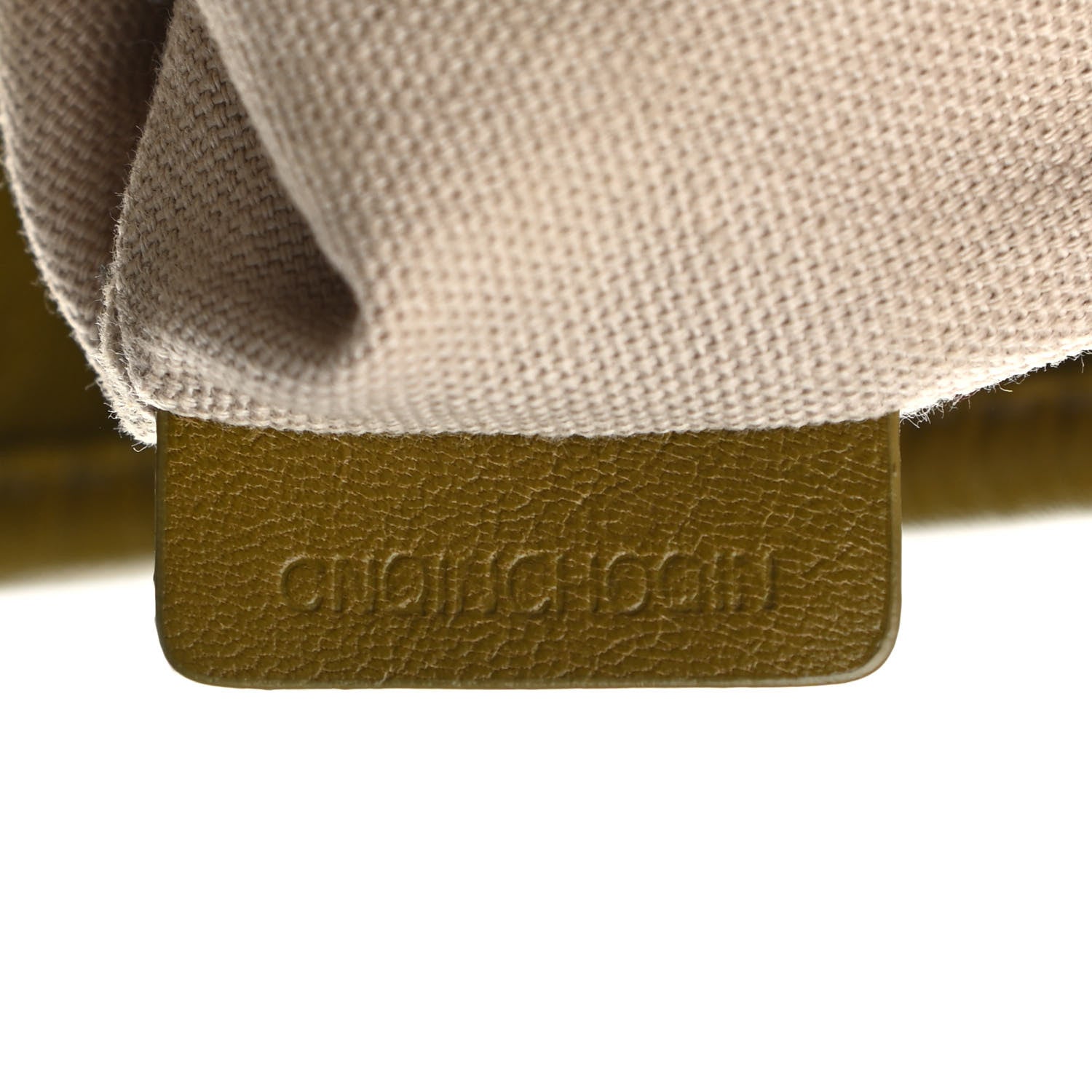 Burberry Nova Check Mega Stud Nickie Tote Green 8 of 14