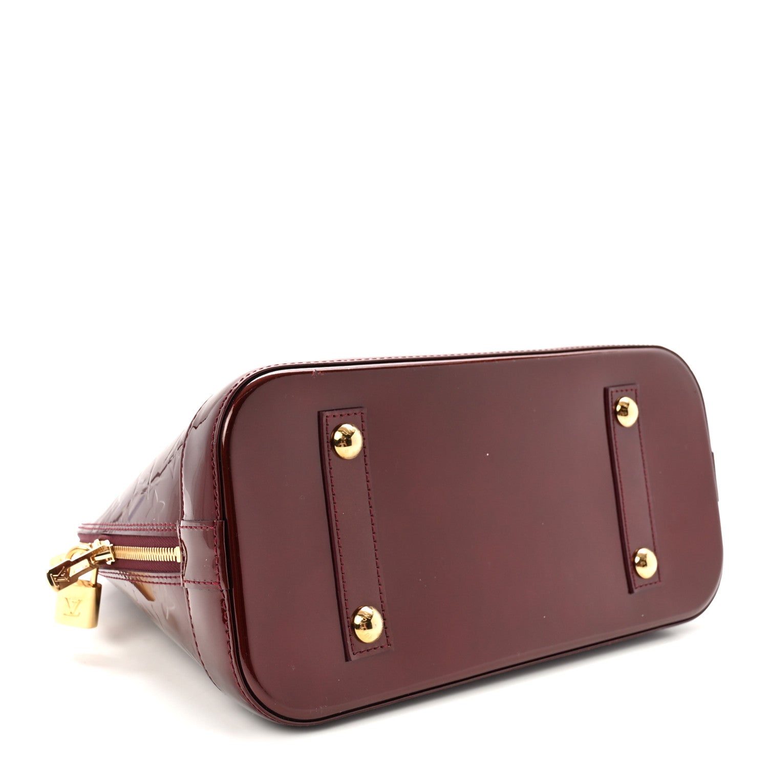 Louis Vuitton Vernis Alma PM Rouge Fauviste 4 of 9