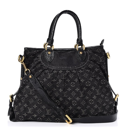 Louis Vuitton Denim Neo Cabby GM Black 1 of 7