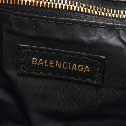 Balenciaga Nylon Monaco Mini Leopard Shoulder Bag Brown 6 of 9