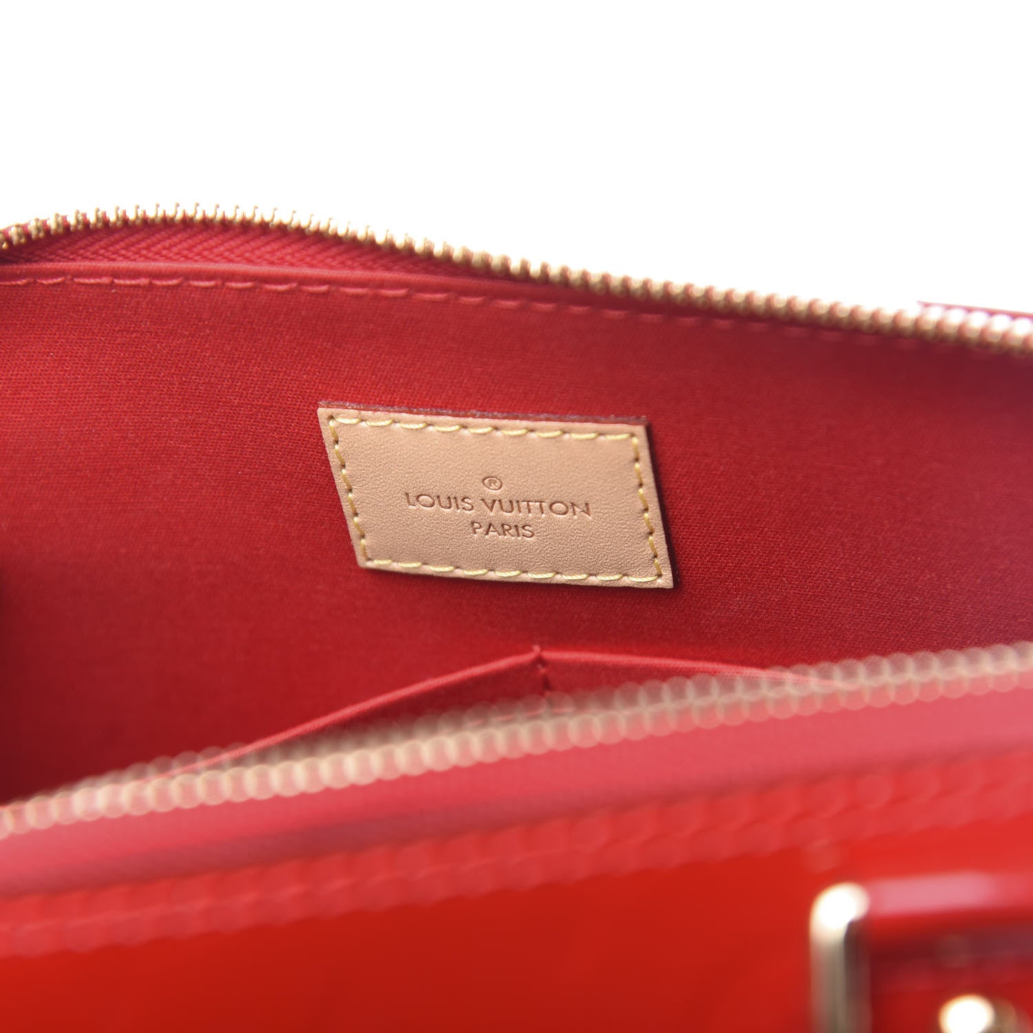 Louis Vuitton Vernis Alma PM Cherry 6 of 10