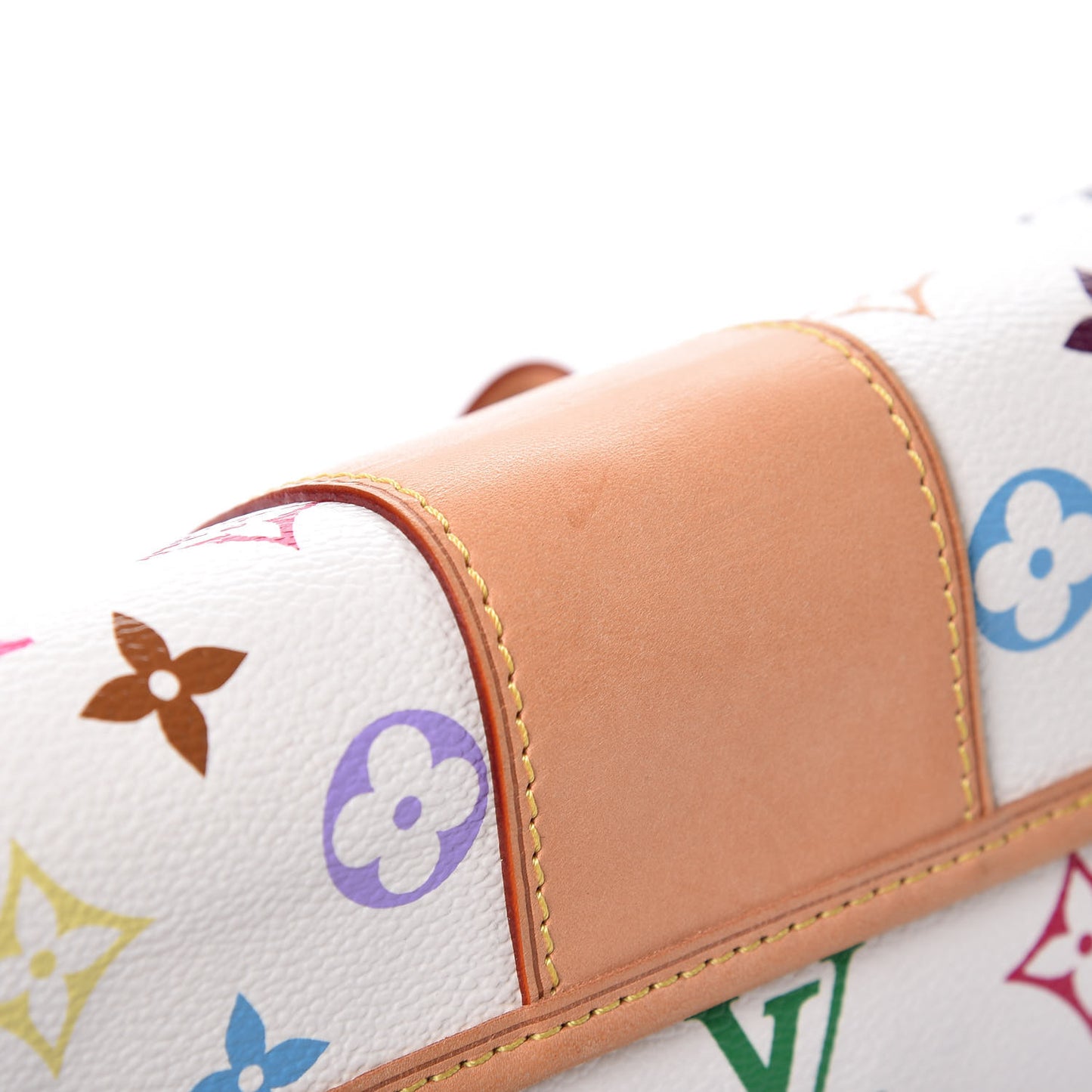 Monogram Multicolor Patti White