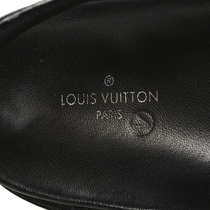 Louis Vuitton Monogram Paseo Flat Comfort Sandals 39 Black 7 of 8