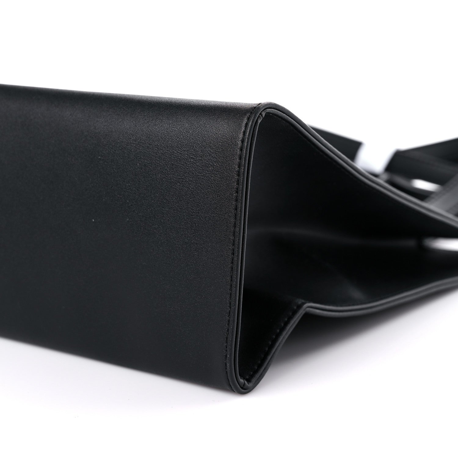 Telfar Vegan Leather Medium Shopping Bag Black 8 of 8