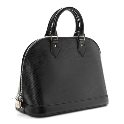 Louis Vuitton Epi Alma PM Black 3 of 13