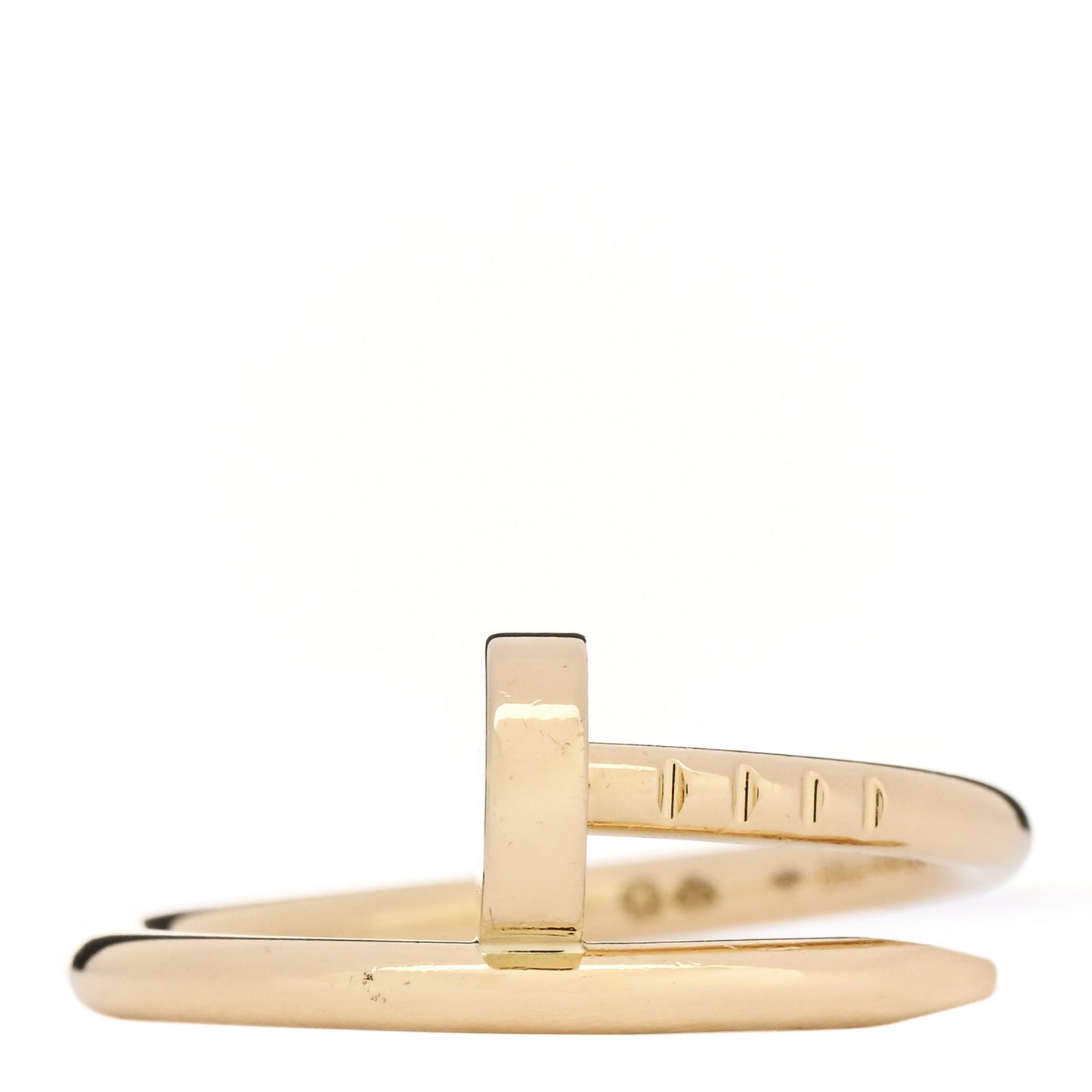 18K Yellow Gold Small Juste Un Clou Ring 46 3.75