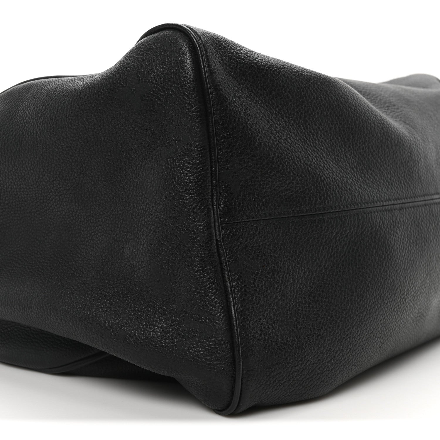 Louis Vuitton Calfskin Monogram Speedy P9 Bandouliere 40 Ultra Black 9 of 10