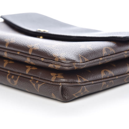 Louis Vuitton Monogram Twice Pochette Black 6 of 13
