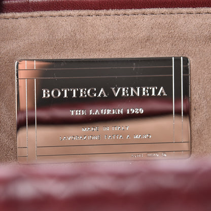 Bottega Veneta Nappa Intrecciato The Lauren 1980 Clutch Gigolo Red 6 of 9