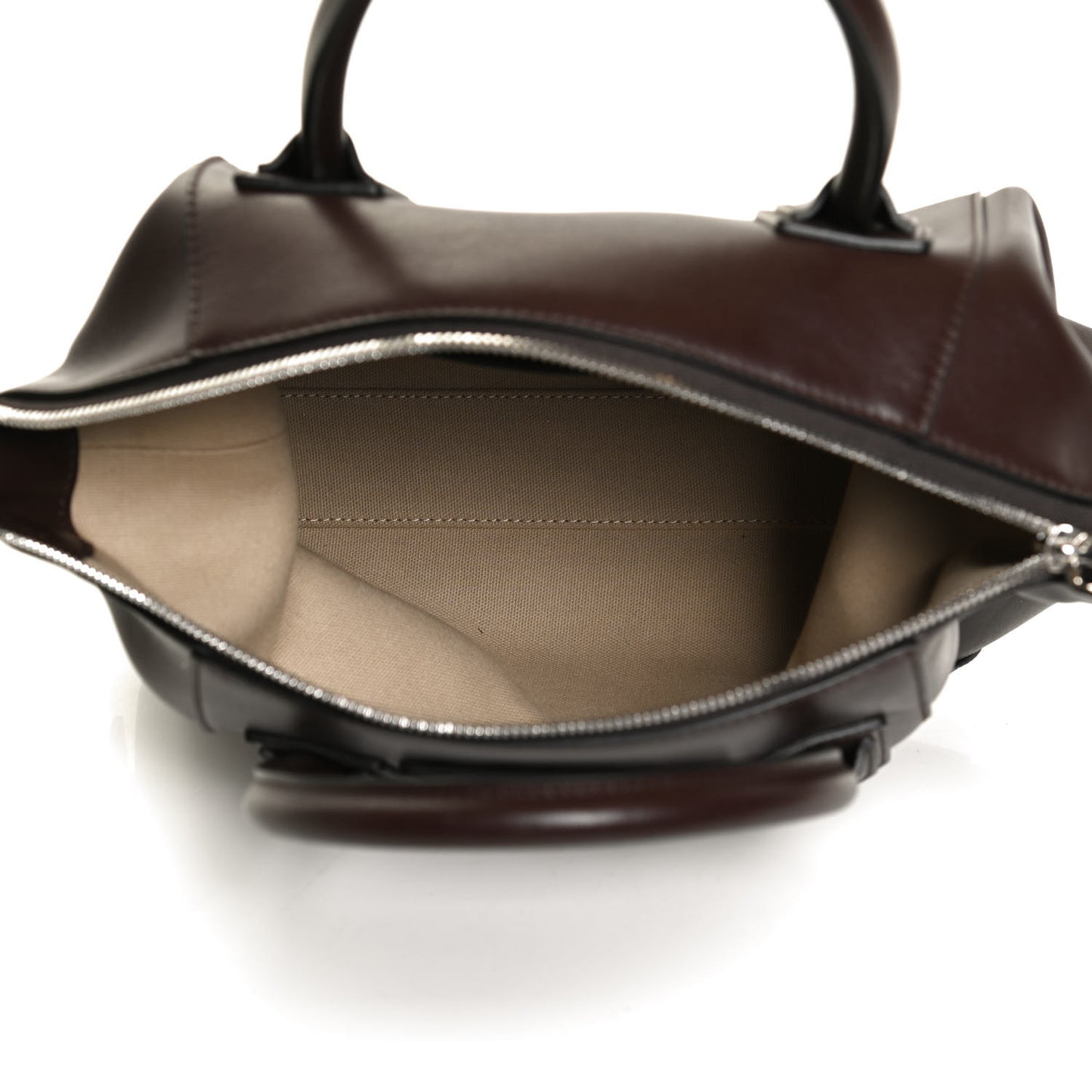 Calfskin Small Soft Antigona Chocolate