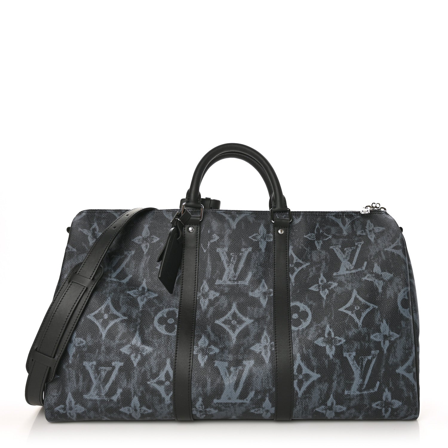 Louis Vuitton Monogram Pastel Keepall Bandouliere 50 Black 1 of 6