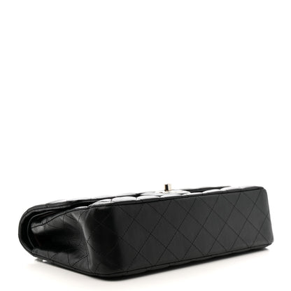 Chanel Lambskin Quilted Medium Double Flap Black 4 of 14