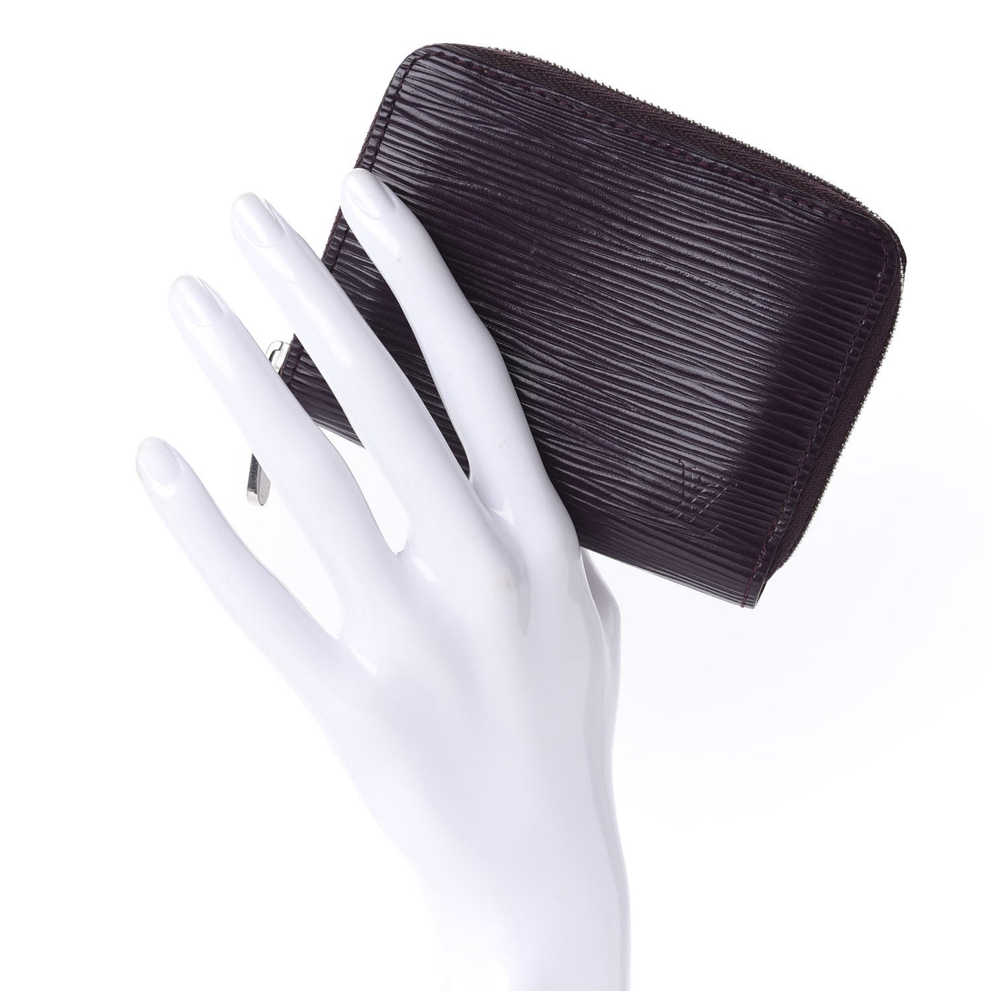 Epi Zippy Coin Purse Cassis