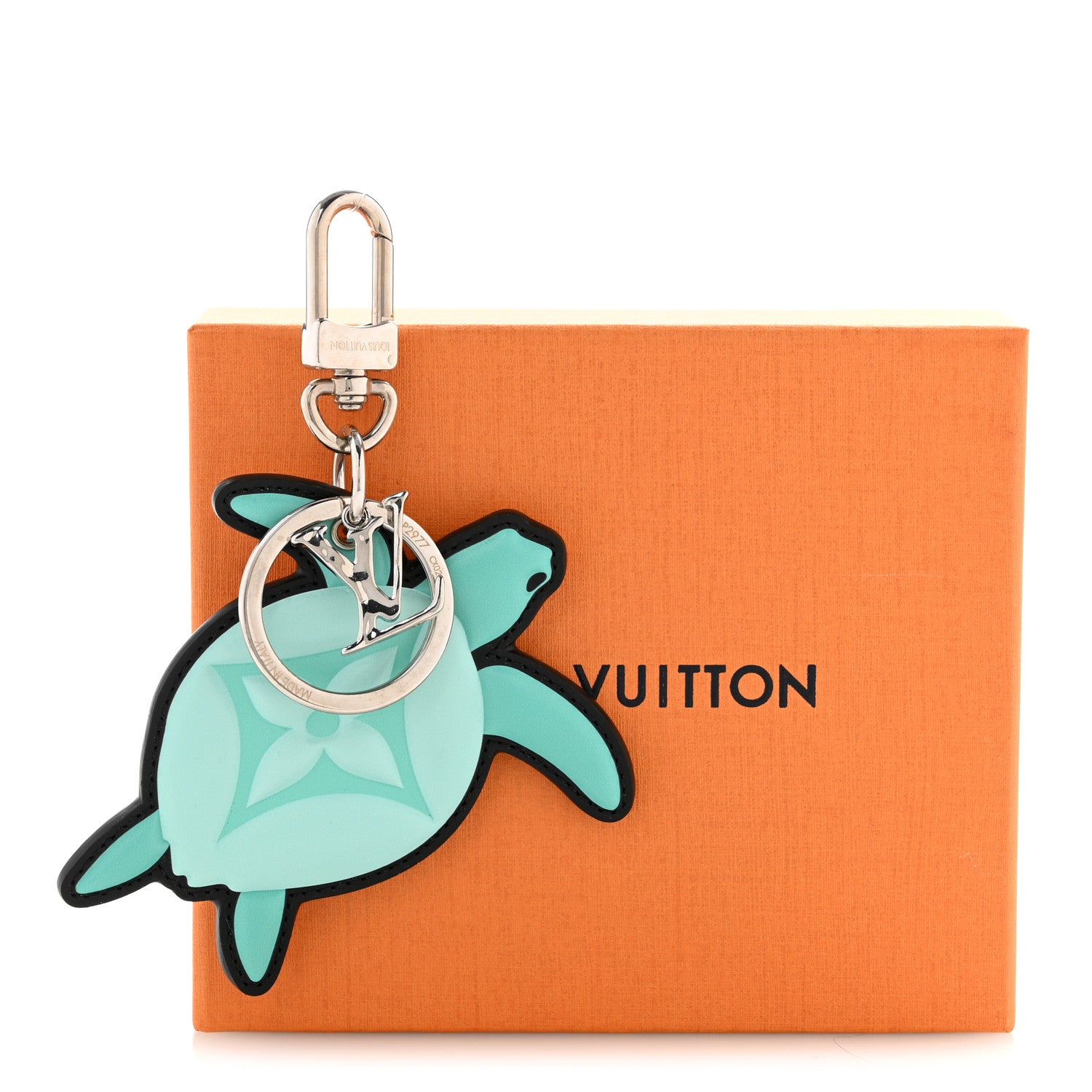 Louis Vuitton Monogram Turtle Bag Charm Key Holder Green 5 of 5