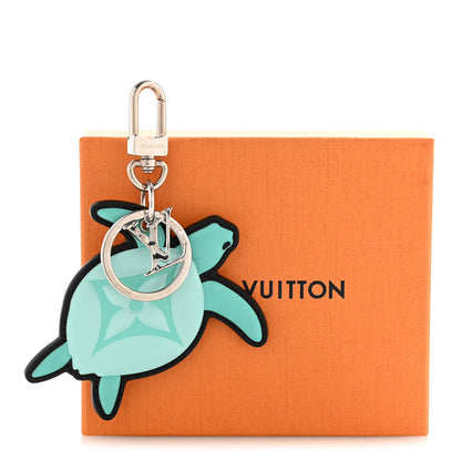 Louis Vuitton Monogram Turtle Bag Charm Key Holder Green 5 of 5