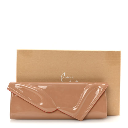 Christian Louboutin Patent So Kate Baguette Clutch Nude 7 of 7