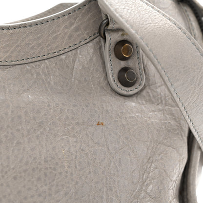Balenciaga Agneau Classic Hardware Mini City Gris Pyrite 12 of 13