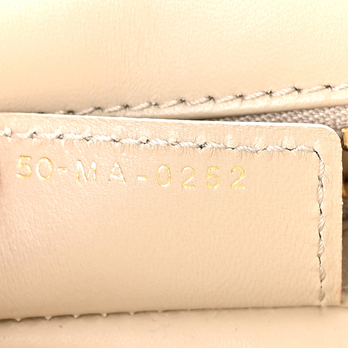 Calfskin Macrocannage Medium Caro Bag Sand