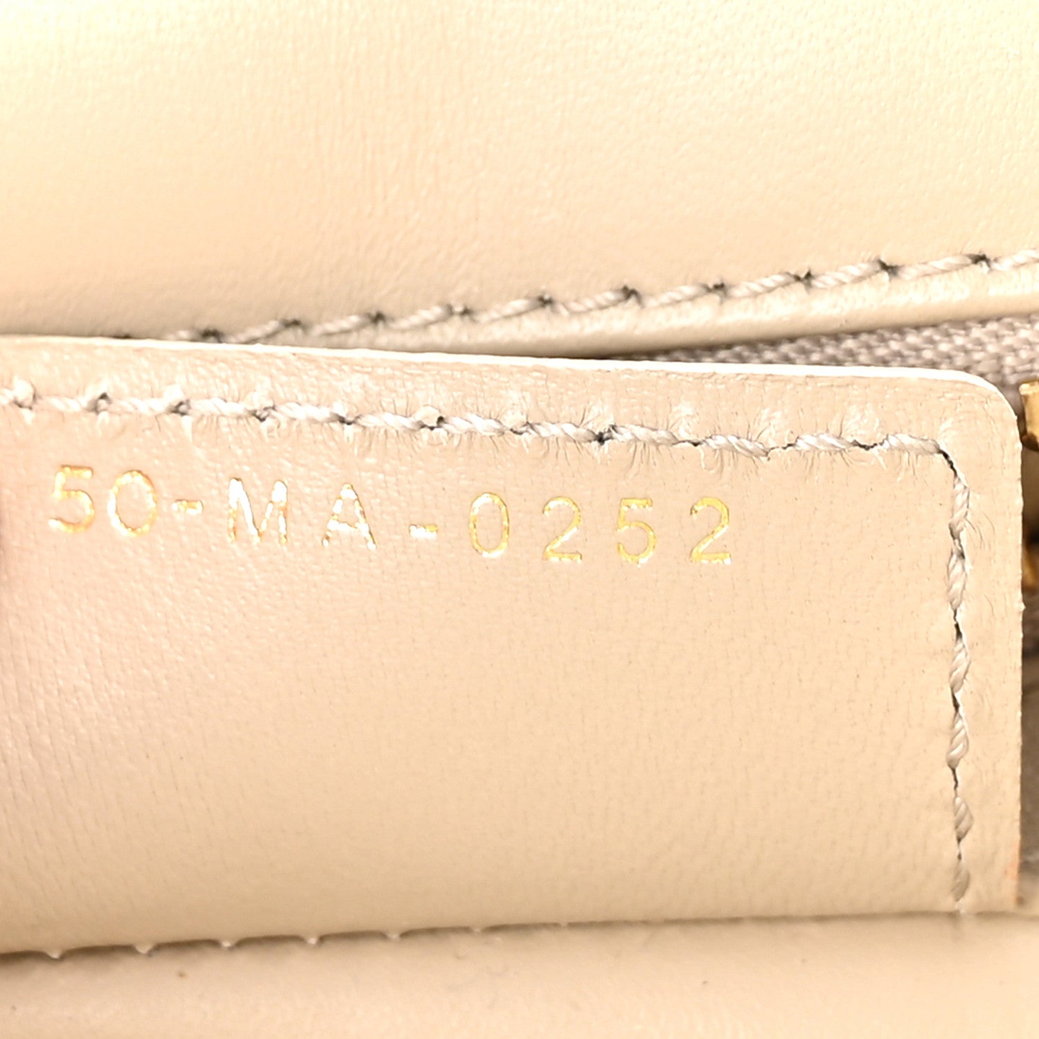 Christian Dior Calfskin Macrocannage Medium Caro Bag Sand 7 of 10