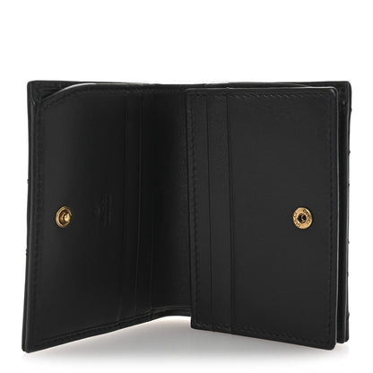 Gucci Calfskin Matelasse GG Marmont Card Case Wallet Black 5 of 8