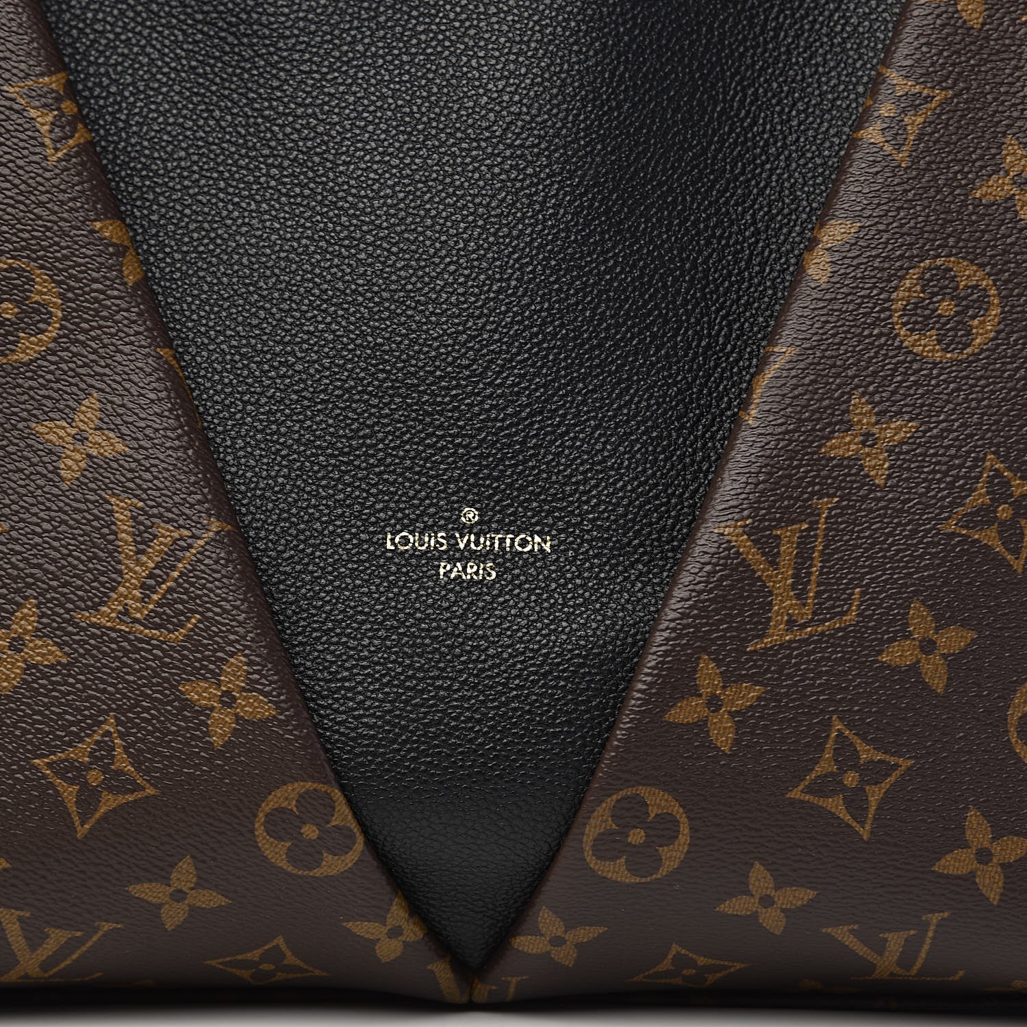 Louis Vuitton Monogram V Tote MM Black 11 of 12