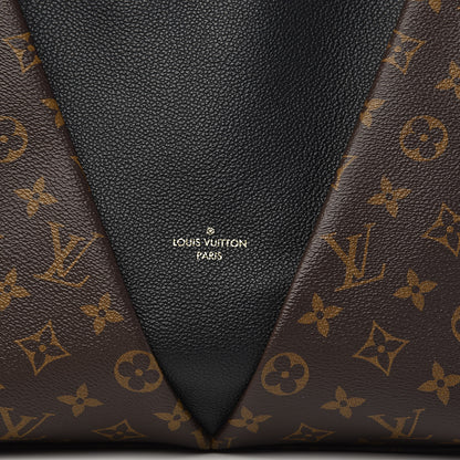 Louis Vuitton Monogram V Tote MM Black 11 of 12